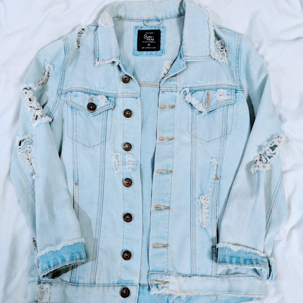 Destroyed Jean Jacket